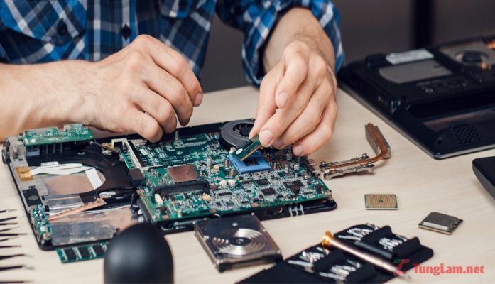 sửa laptop thủ dầu một