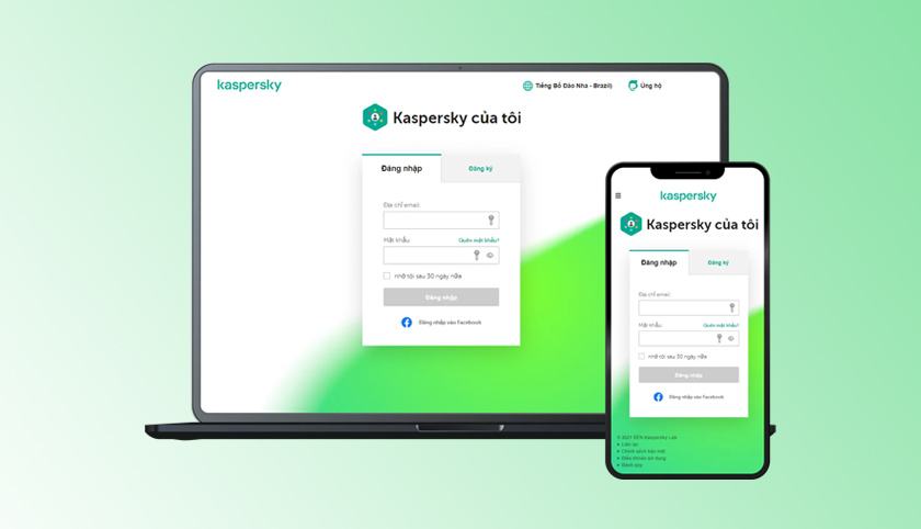 tài khoản my kaspersky 