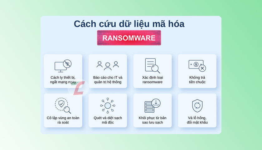 Cứu Dữ Liệu Mã Hóa